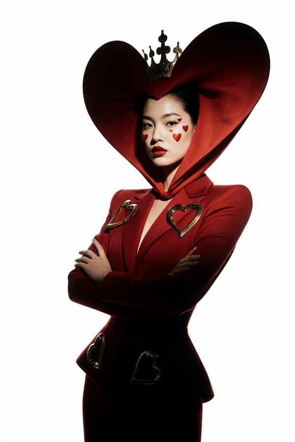 Regal Red Portrait