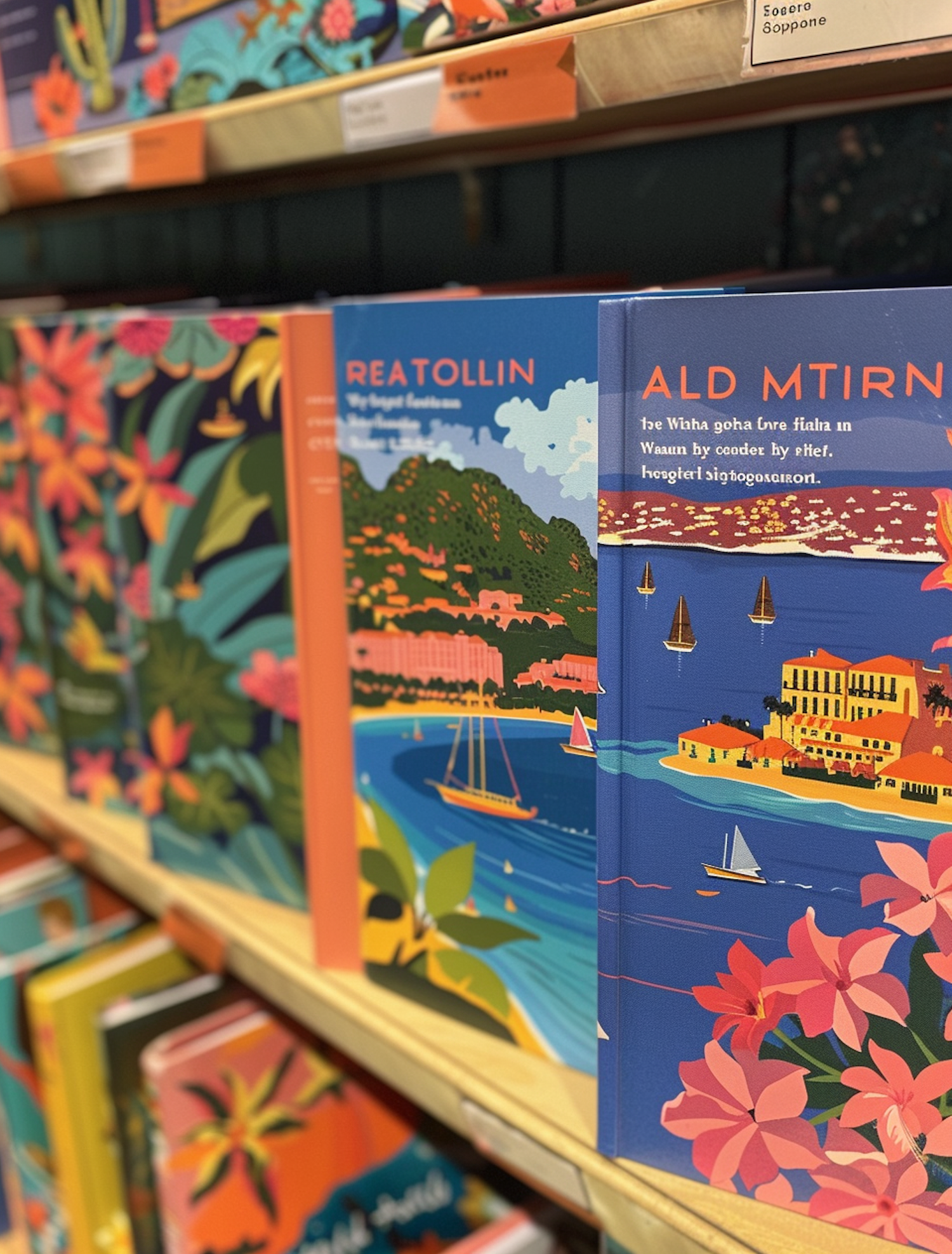 Strikingly Illustrated Travel Books