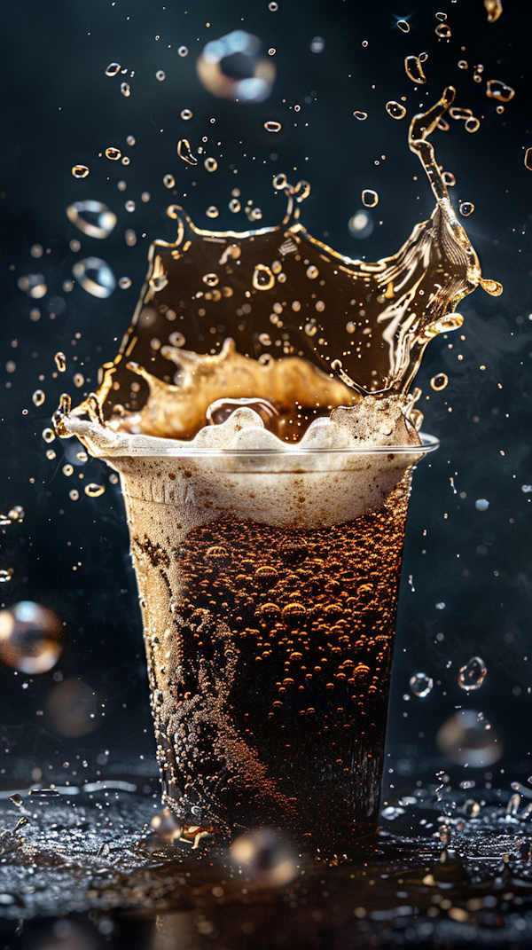 Dynamic Drink Splash