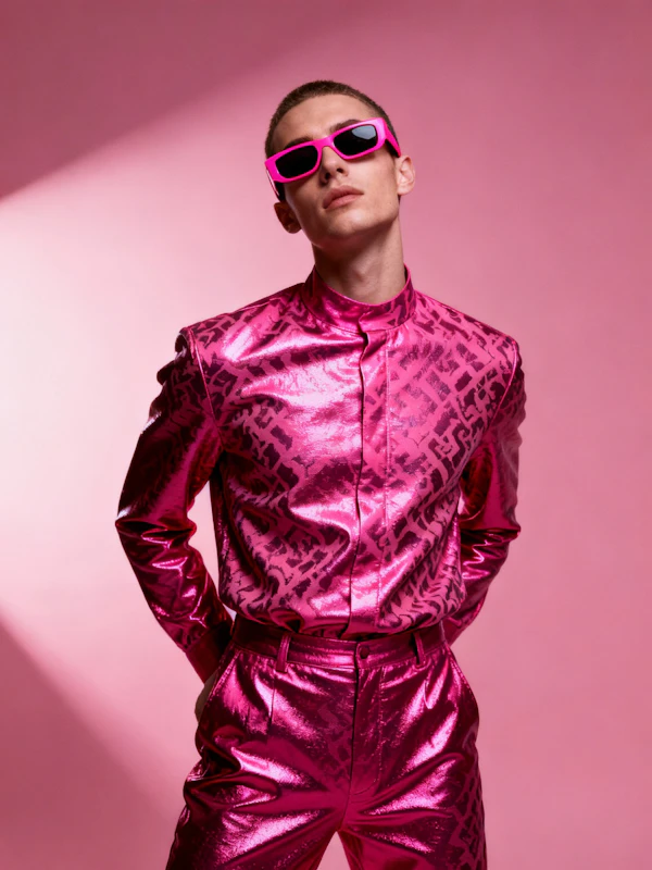 Metallic Pink Fashion