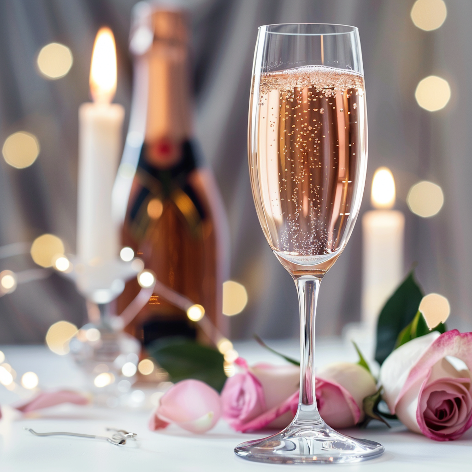 Intimate Celebration with Champagne