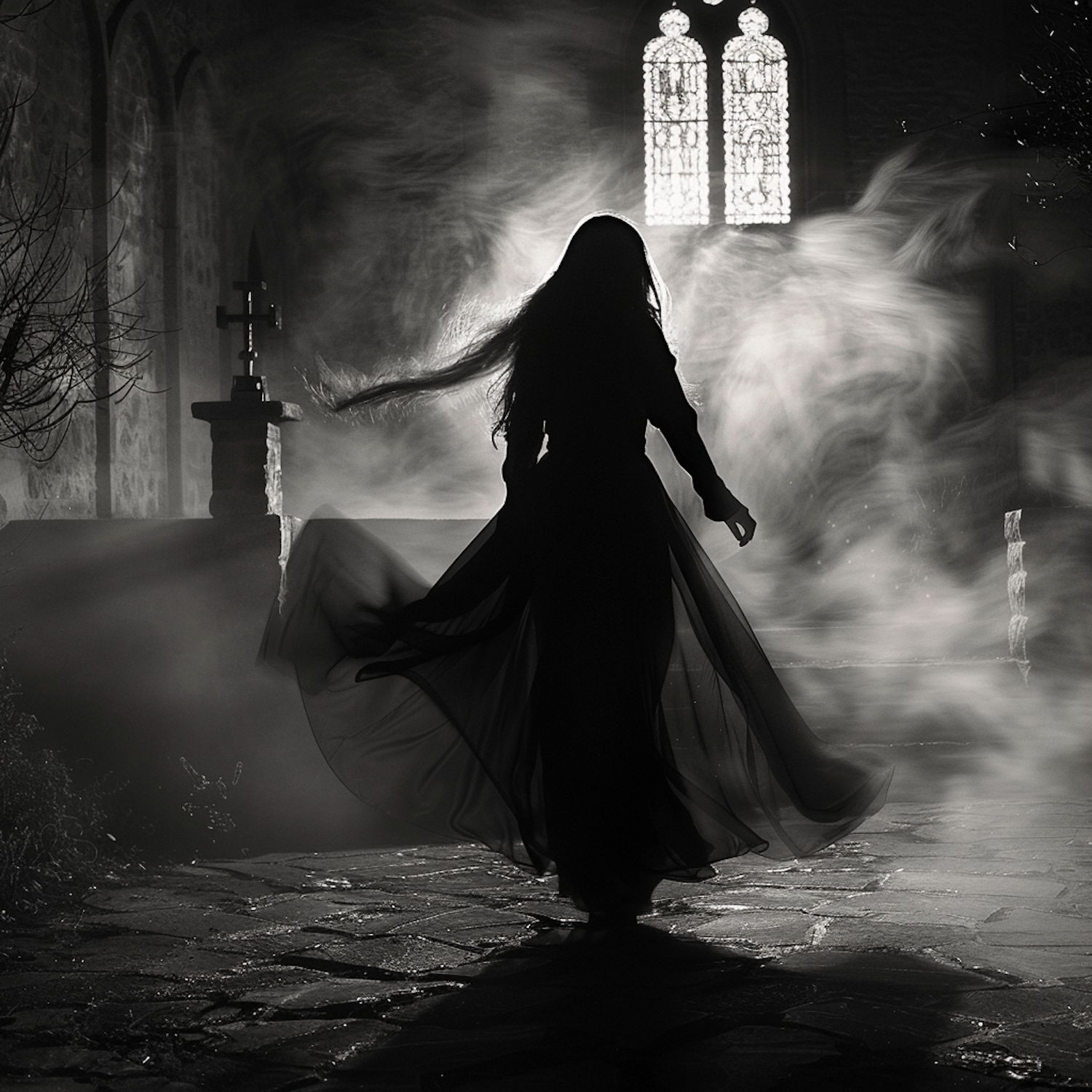 Mysterious Gothic Scene