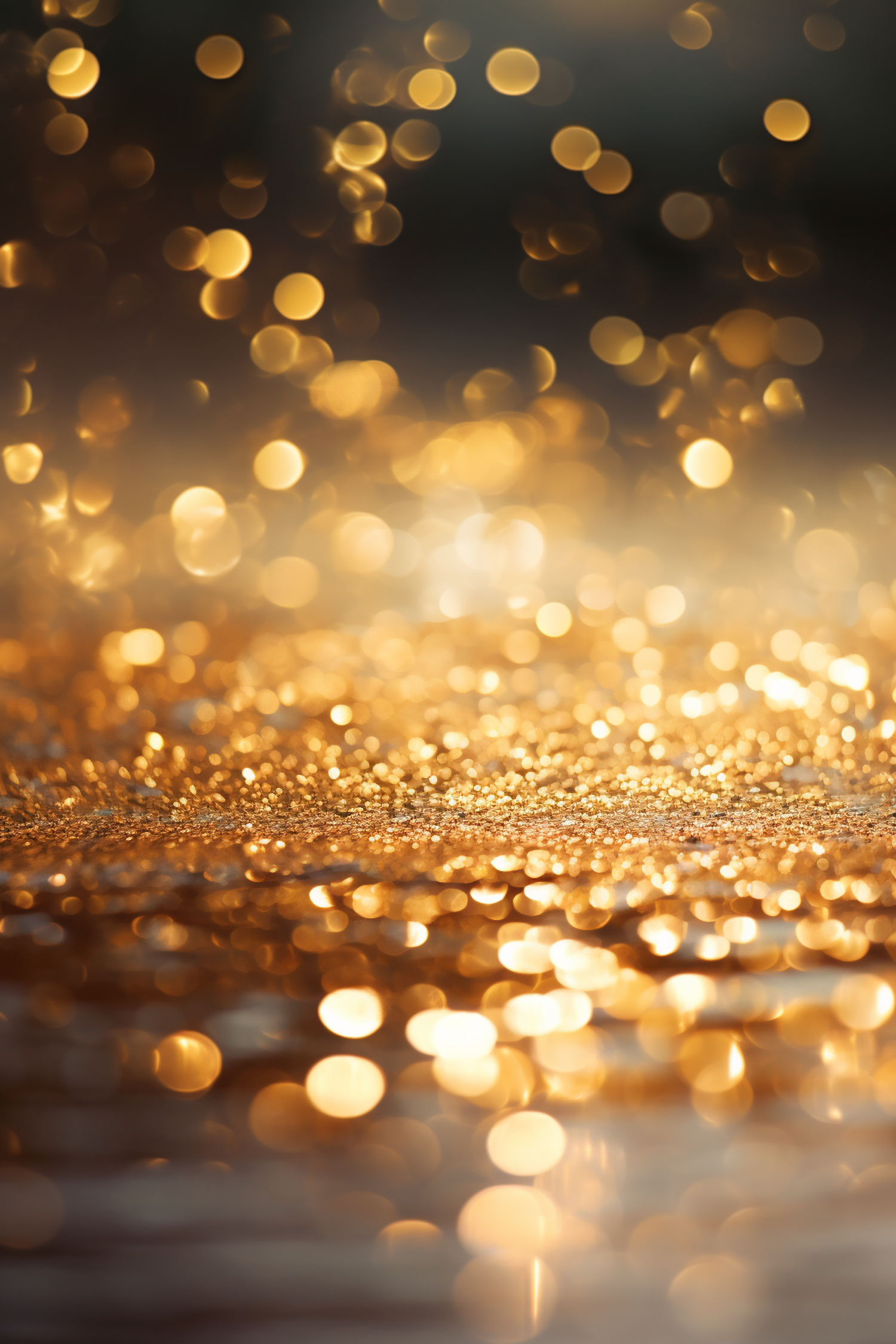 Golden Bokeh Sparkle