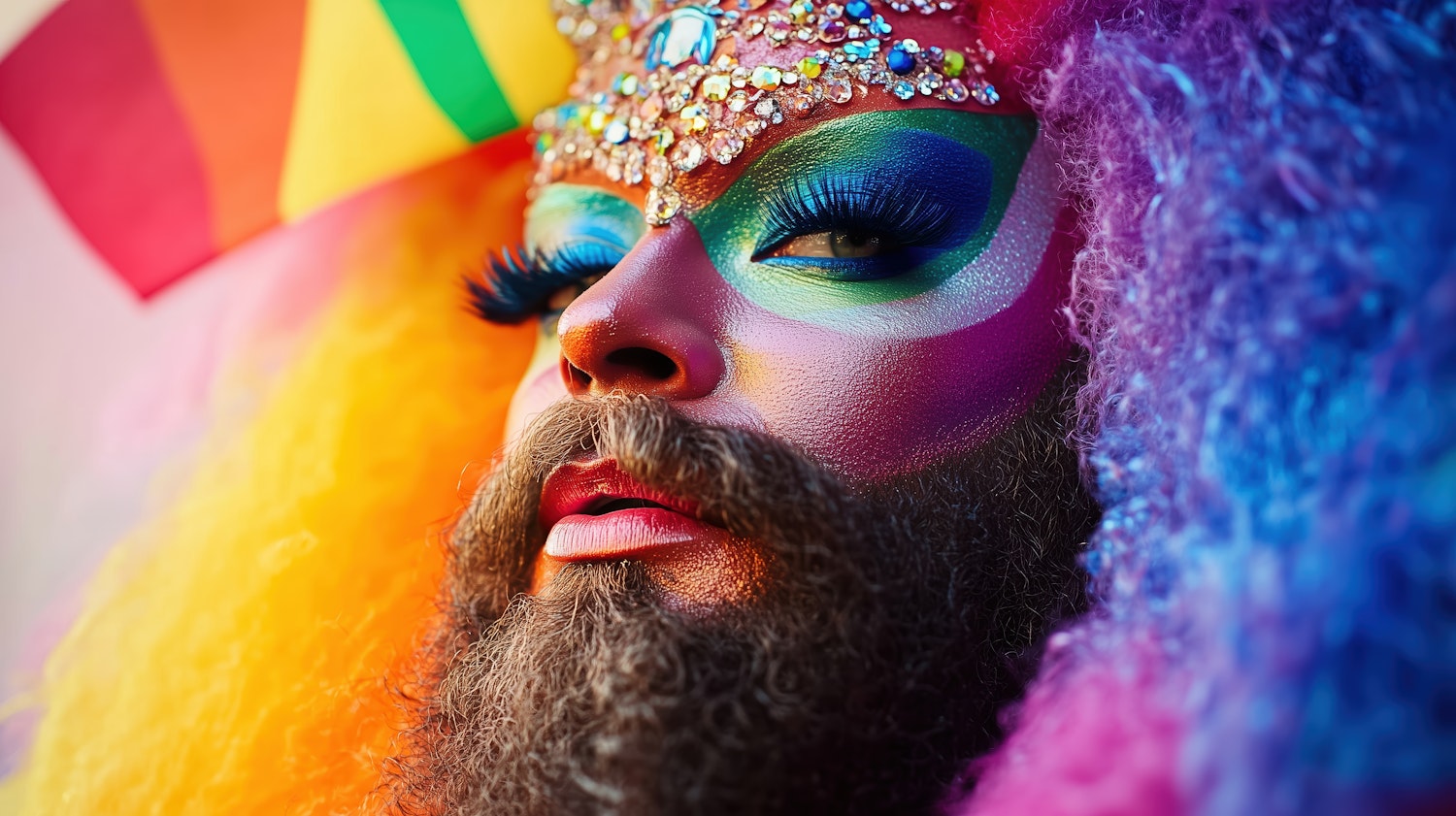 Vibrant Makeup Portrait