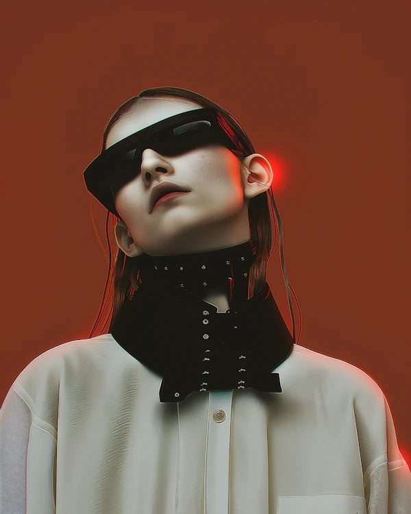 Futuristic Fashion Portrait