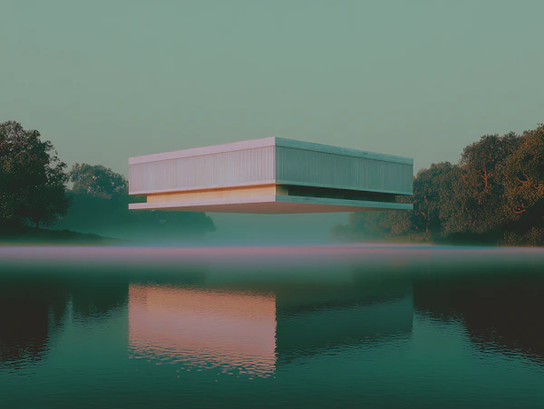 Floating Modern Structure