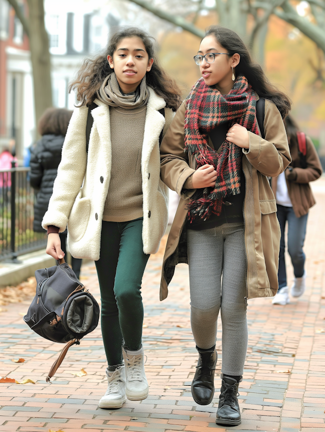 Autumn Stroll Companionship