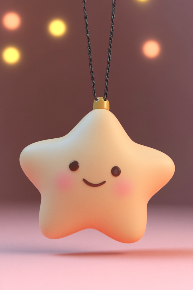 Smiling Star Pendant