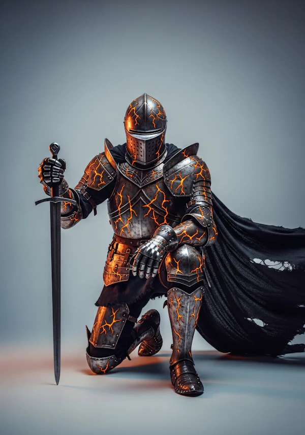 Molten Knight Portrait