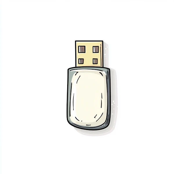 Minimalist USB Drive