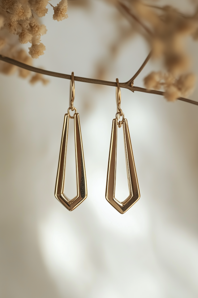 Elegant Gold Earrings