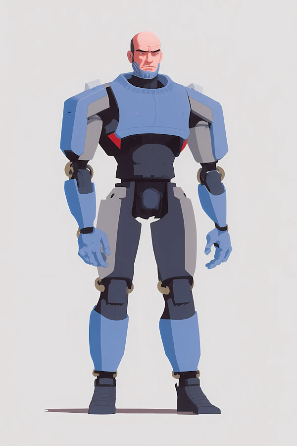 Futuristic Exosuit Design