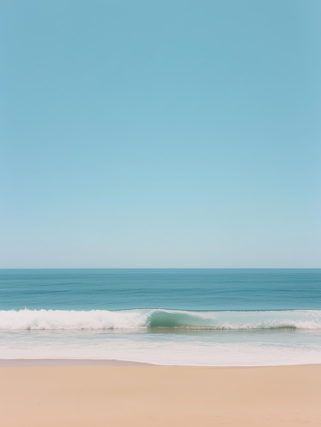 Serene Beach Scene