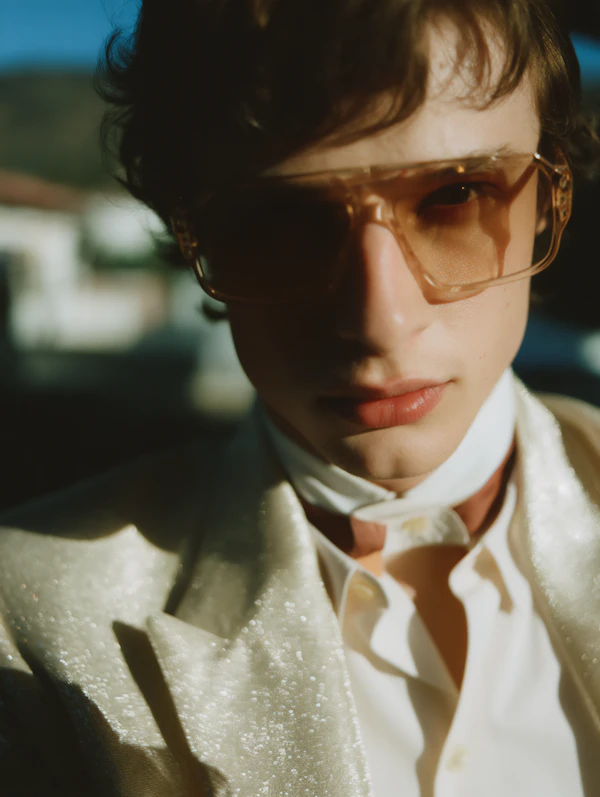 Stylish Portrait Close-Up