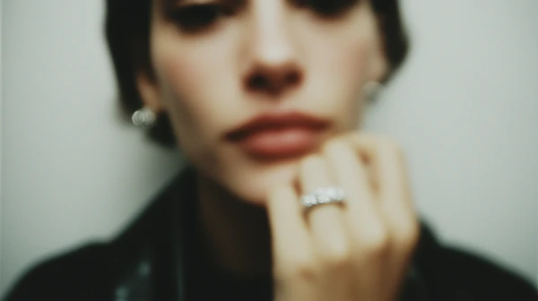 Blurred Portrait Close-Up