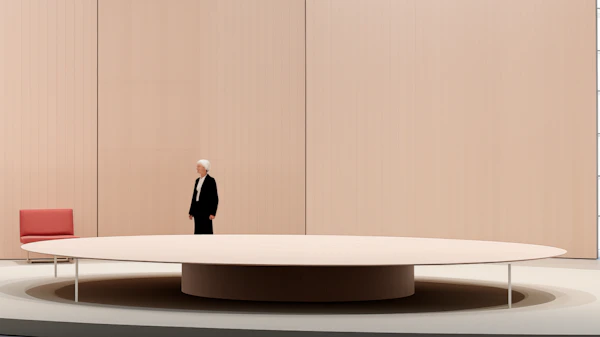 Solitude in Peach