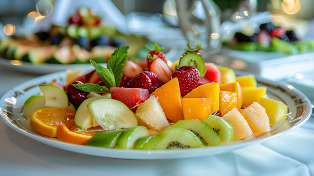 Elegant Fruit Plate