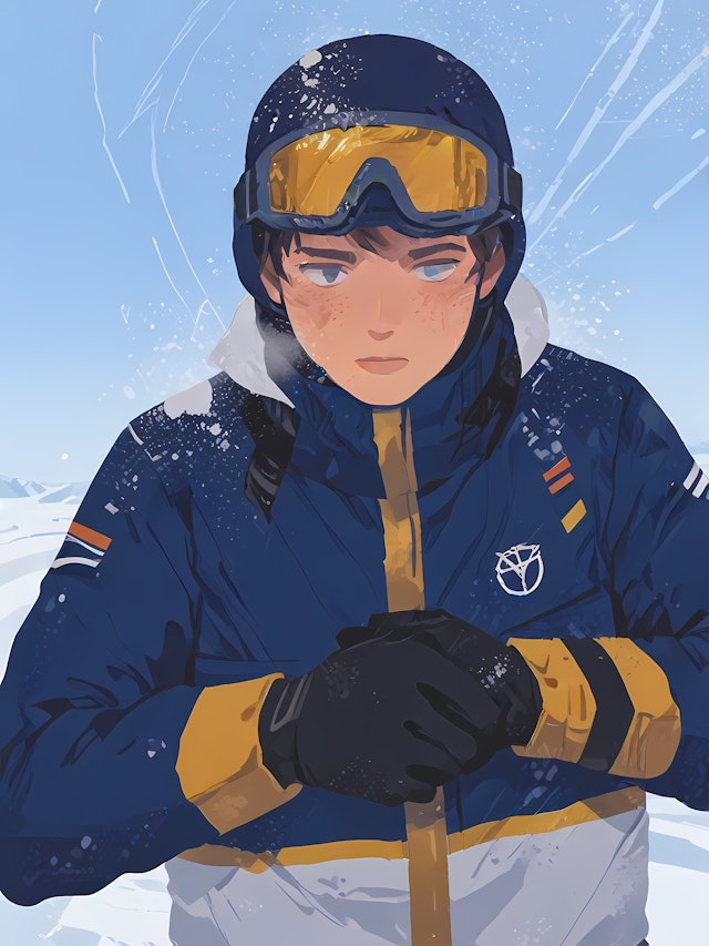 Winter Sports Portrait