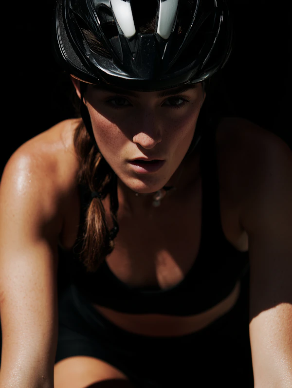Cyclist in Focus