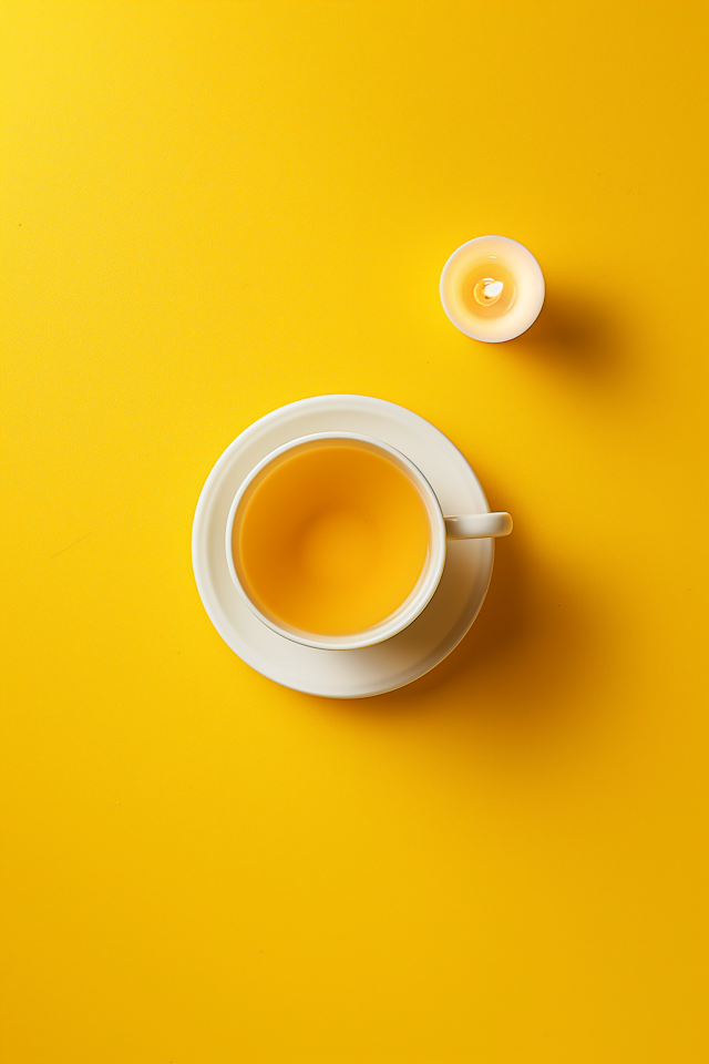 Serenity in Yellow: Tea Time