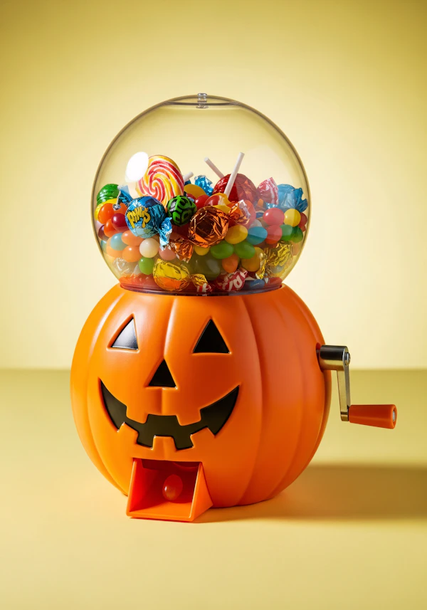 Pumpkin Candy Dispenser