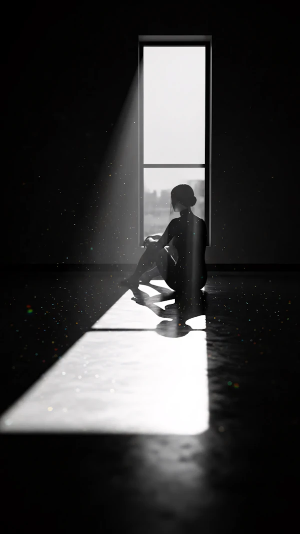 Contemplative Silhouette