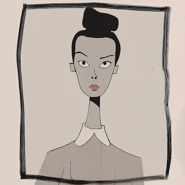 Modern Woman Illustration