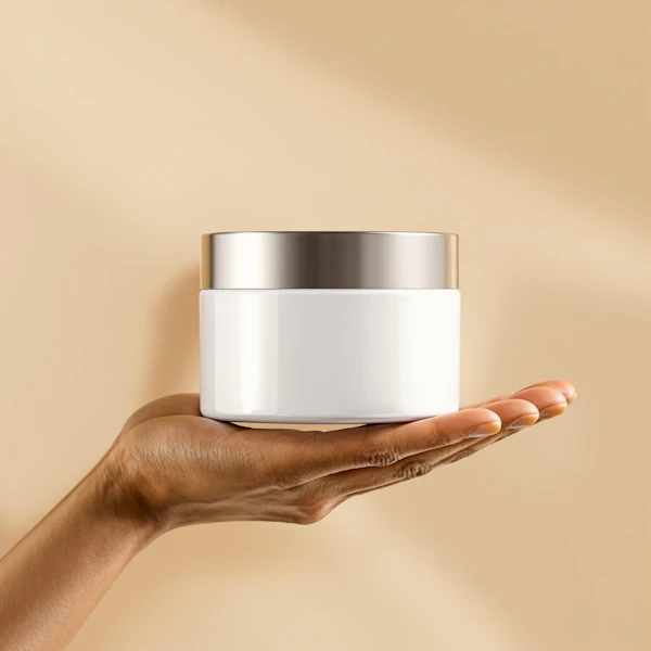 Minimalist Skincare Jar
