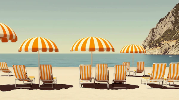Serene Beach Scene