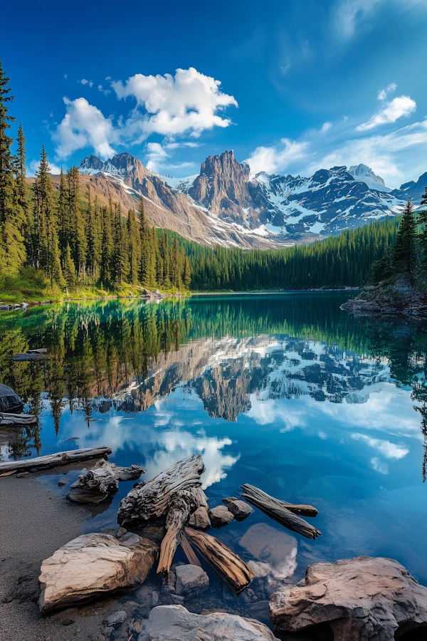 Serene Lake Landscape