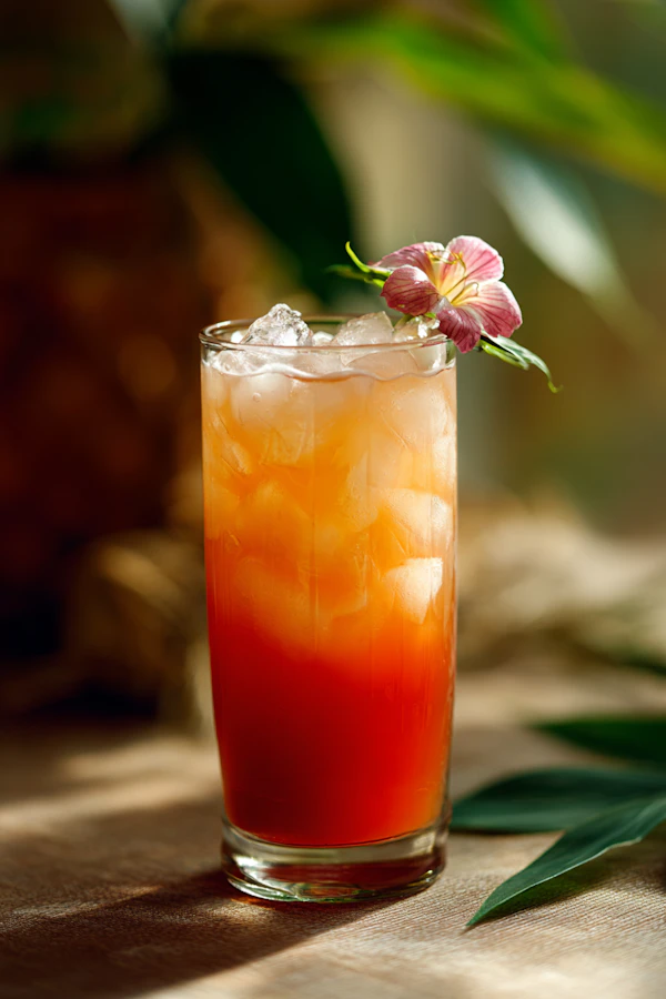 Tropical Cocktail Scene