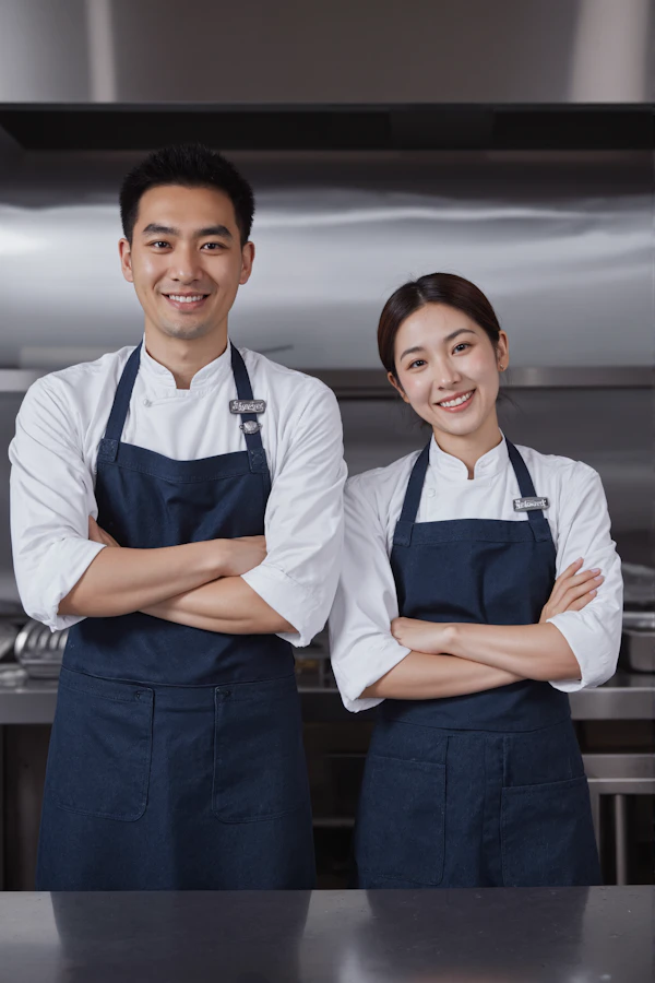 Chefs in Kitchen
