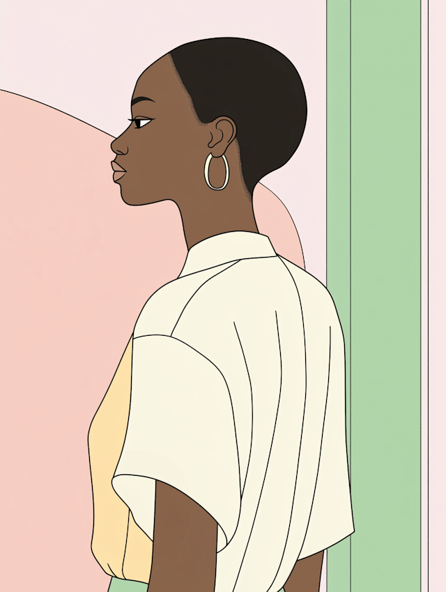 Minimalist Profile Illustration