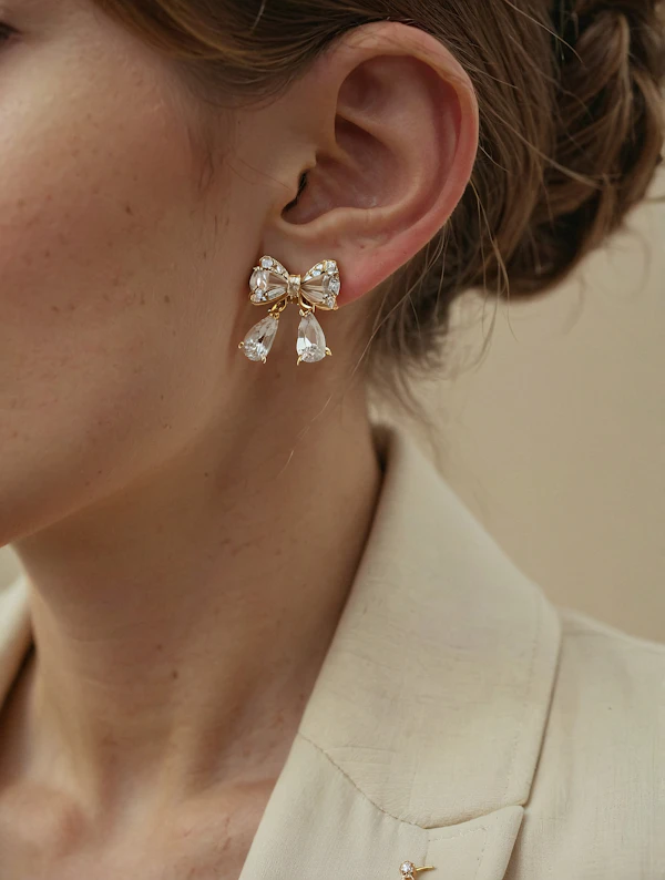 Elegant Bow Earring
