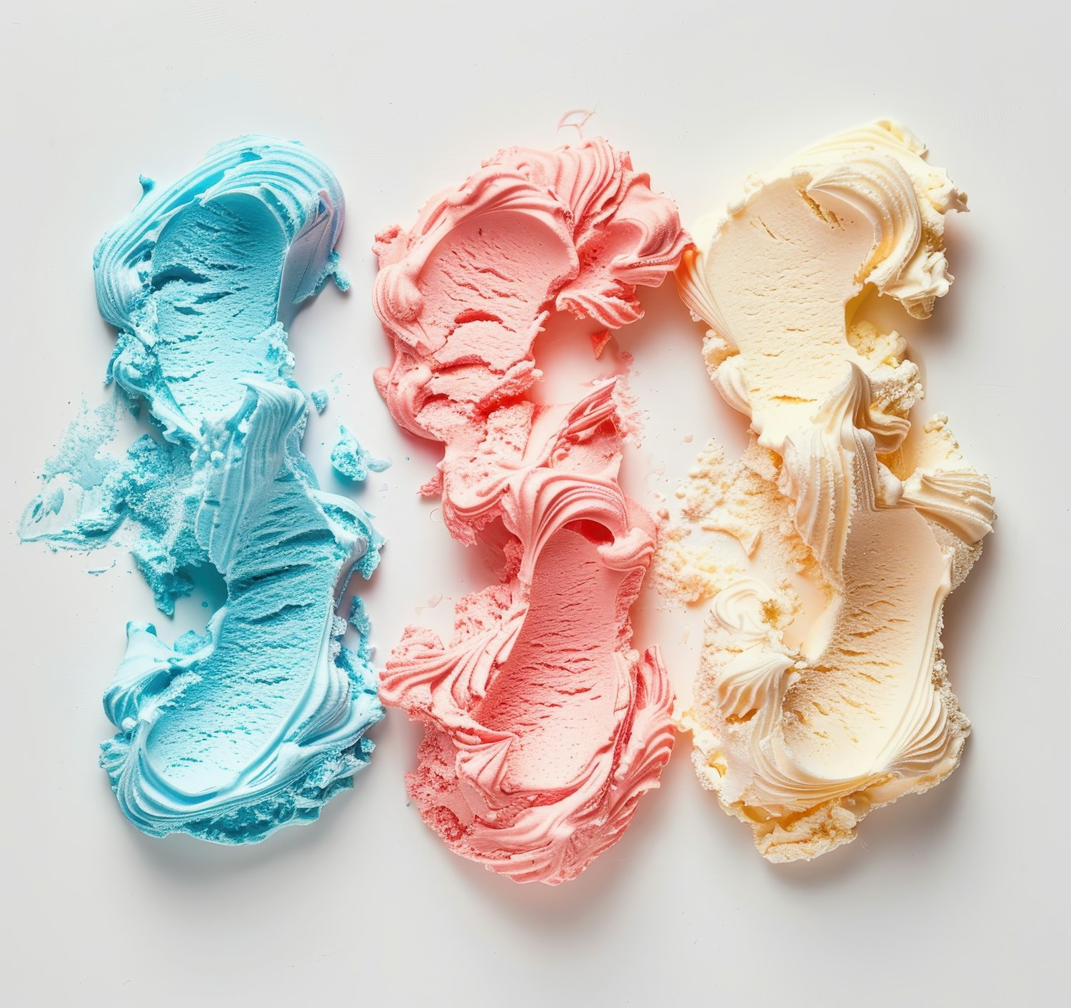 Colorful Ice Cream Swirls