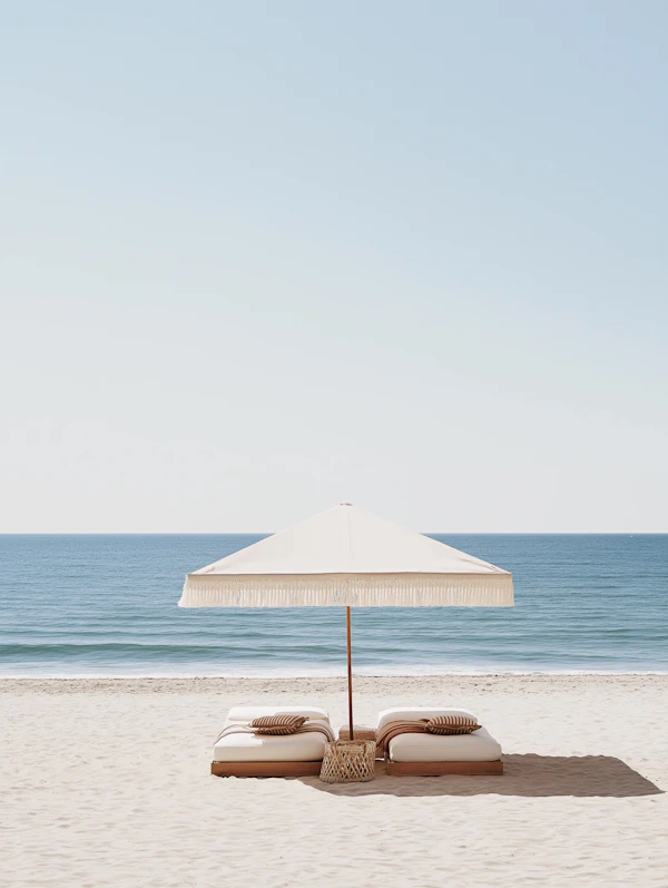 Serene Beach Setup