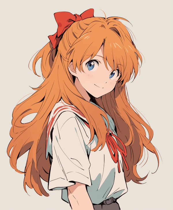 Anime Girl Portrait