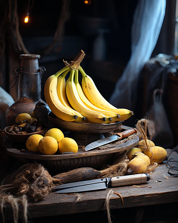 Antique Banquet Still Life