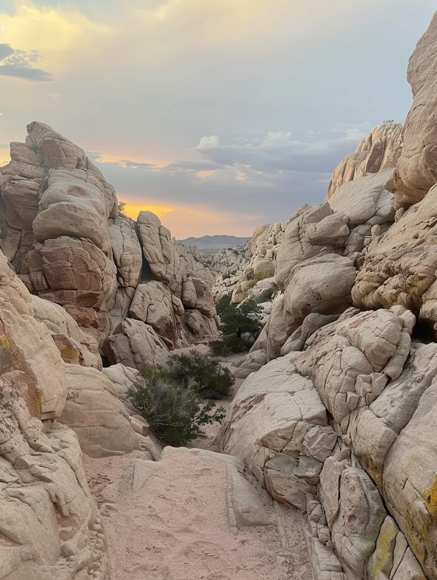 Rugged Landscape with Rock Formations