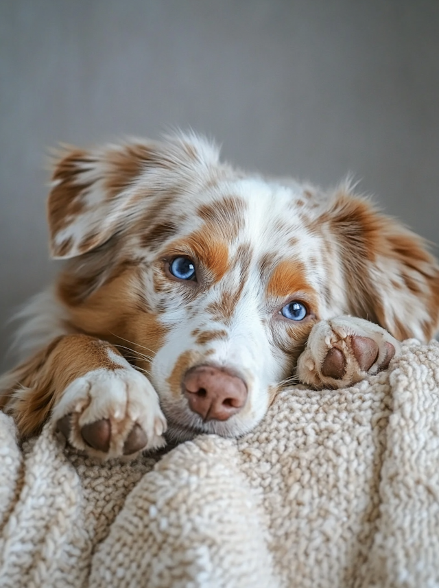 Serene Australian Shepherd