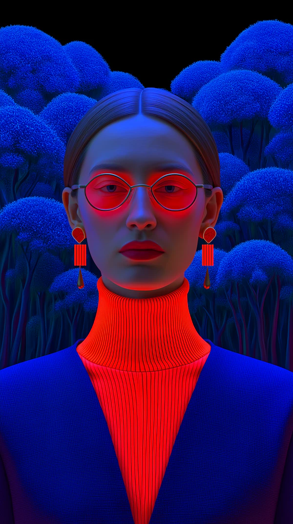 Futuristic Portrait