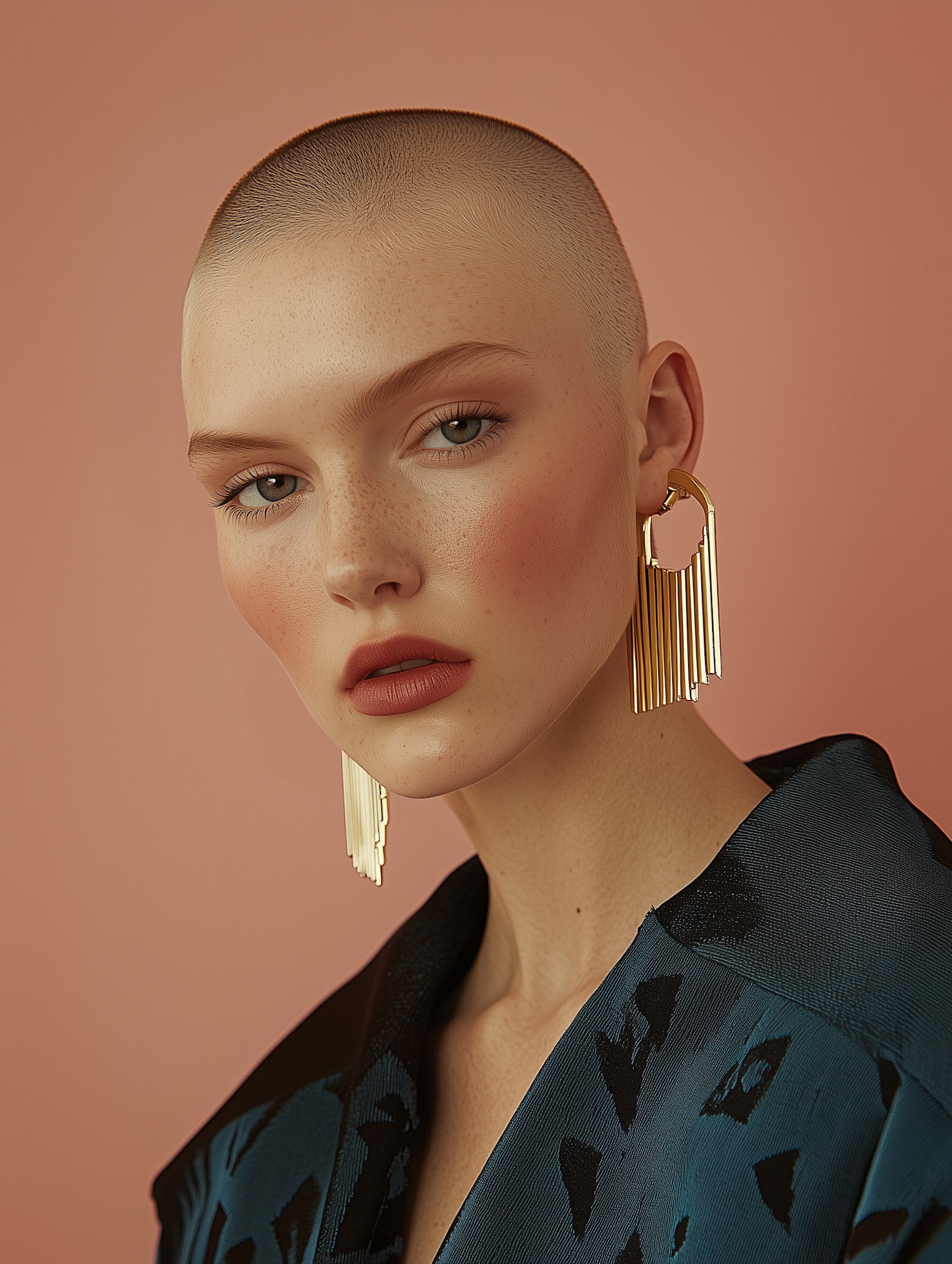 Freckled Beauty Portrait