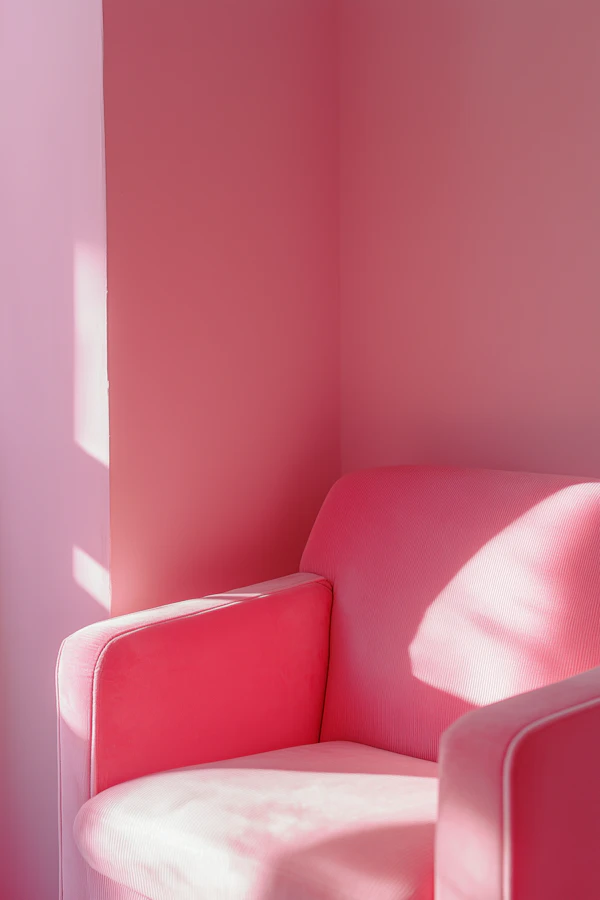 Pink Minimalist Corner