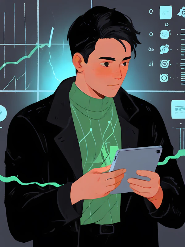 Futuristic Tech Scene