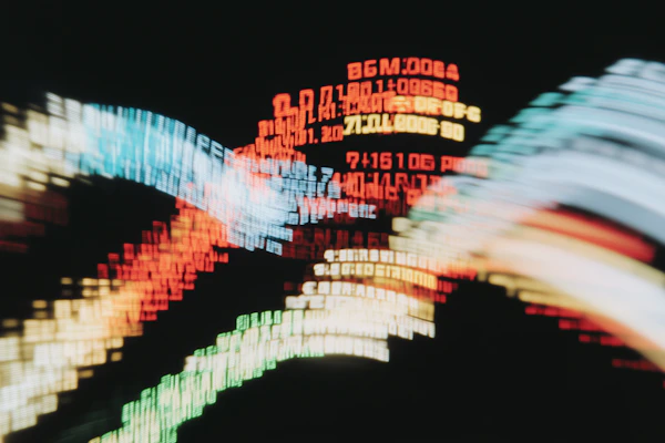 Abstract Digital Glitch