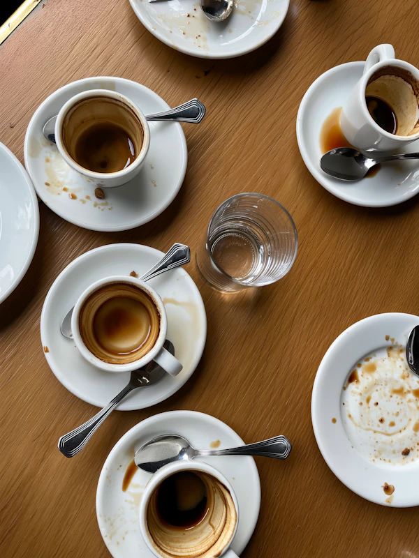 Coffee Cups on Table