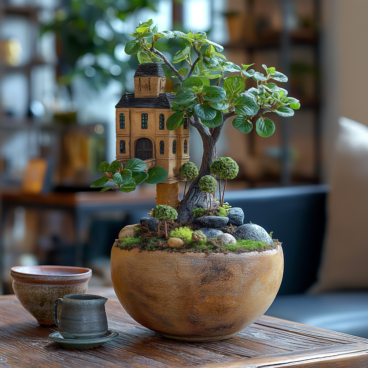 Miniature Bonsai Garden