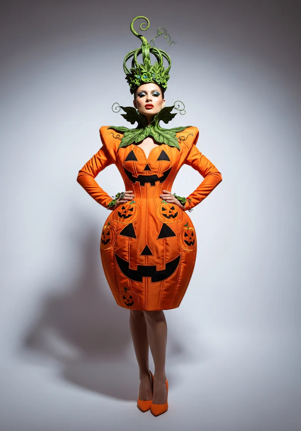 Halloween Pumpkin Outfit