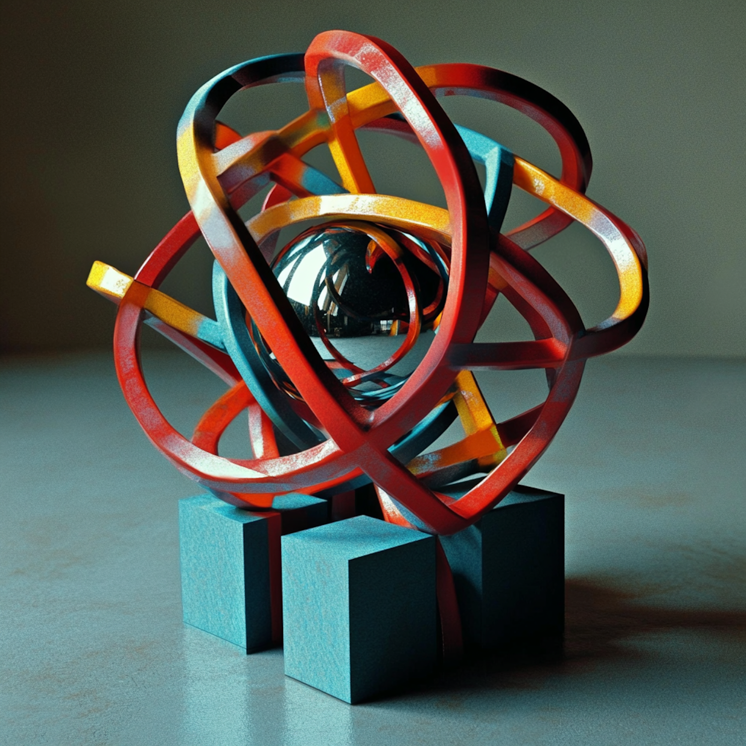 Abstract Spherical Sculpture