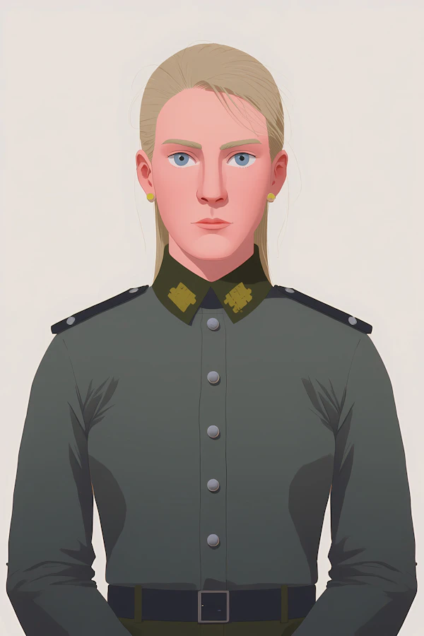 Formal Military Portrait